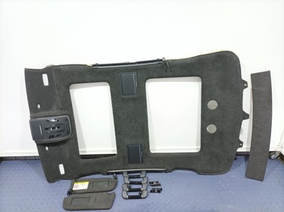 Audi a8 d4 long потолок козырьки ручки alcantara фото №1