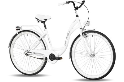 Rower Orlando City 28 1 bieg 18 cali biały