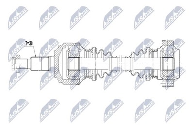 HALF-AXLE PROPULSION  