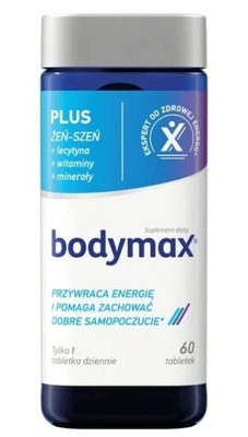 Bodymax Plus energia samopoczucie 60 tabletek