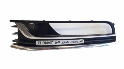 Vw passat b7 решётка бампера левая перед 3aa853665a фото №1