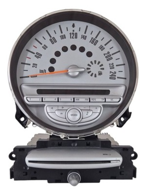 Счетчик спидометр радио экран mini one cooper r56 1.6 фото №1