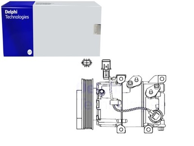 КОМПРЕССОР КОНДИЦИОНЕРА HYUNDAI ELANTRA V ELANTRA VI I30 KIA CEED