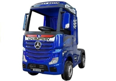 Auto na Akumulator Mercedes Actros Niebieski Lakie