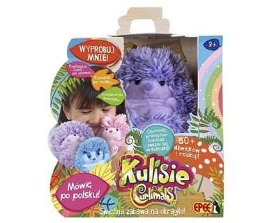 KULISIE - PLUSZ INTERAKTYWNY FIOLETOWY JEŻYK