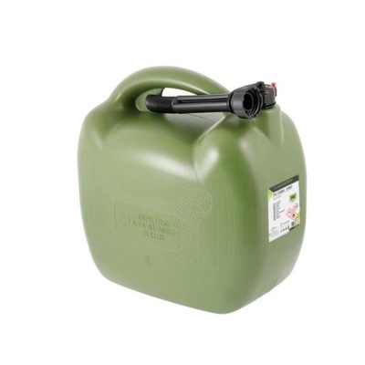 KANISTER PLASTIKOWY AL COMBUSTIBLE 20L OWALNY KHAKI  