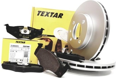 TEXTAR ДИСКИ + КОЛОДКИ ПЕРЕД SEAT IBIZA II III 239MM