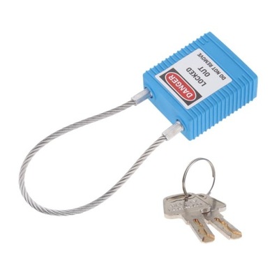 Safety Padlock - Blue