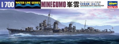 Minegumo Japoński niszczyciel 1:700 Hasegawa WL464