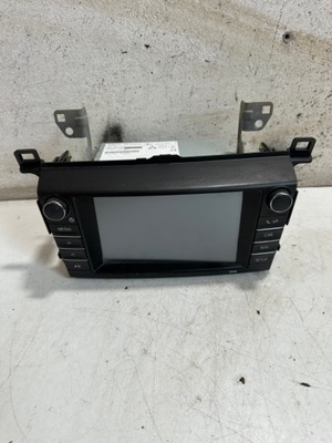 Радио модуль навигации toyota rav4 iv 86140-42310 qng-be2808 фото №1
