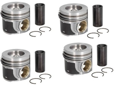 PISTONS KPL. JAGUAR LAND ROVER 2.0D 200KM- 241KM 204DT +0.50  