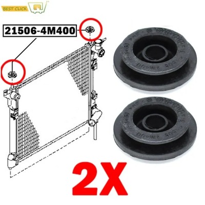 2 PIEZAS MONTAJE DE GOMA KRZAK PARA NISSAN CUBE Z11 JUKE F15 MICRA K12 M~10216  