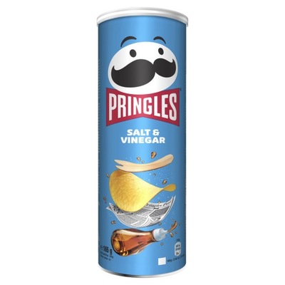 Pringles chipsy Salt & Vinegar 165g