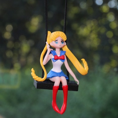 Kawaii akcesoria samochodowe wisiorek Sailor Moon