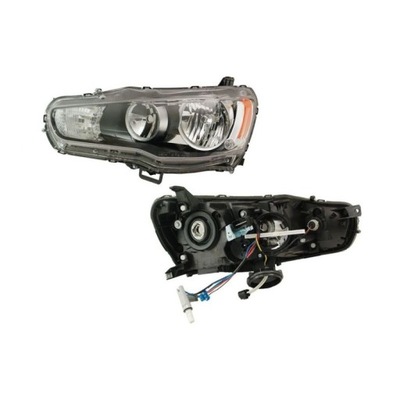 Фара лампа левый mitsubishi lancer 07- tyc фото №1