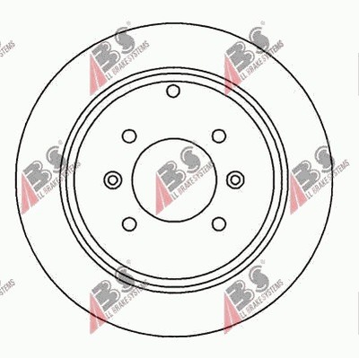 DISCO DE FRENADO PEUGEOT 406 95-04 PARTE TRASERA  