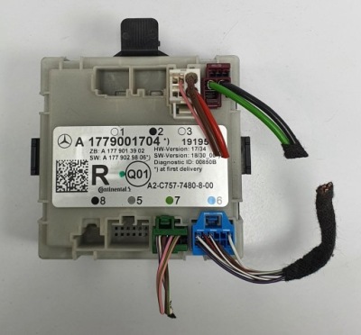 Модуль двері лівий задня mercedes w177 a1779001704 фото №1