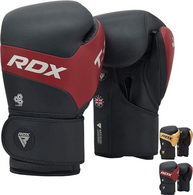 RDX rękawice bokserskie 16oz, bordowe