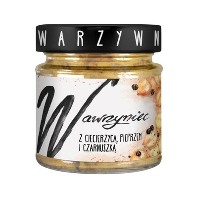 WAWRZYNIEC Pasta Warzywna z ciecierzycą i pieprzem