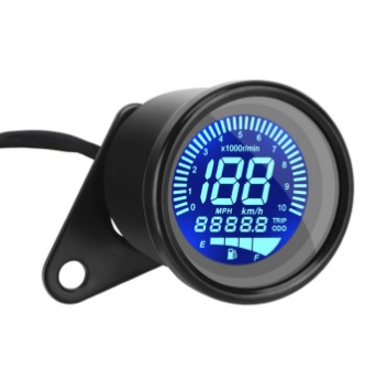 VELOCÍMETRO MOTOCICLETA LCD DIGITAL 0-12000RPM  