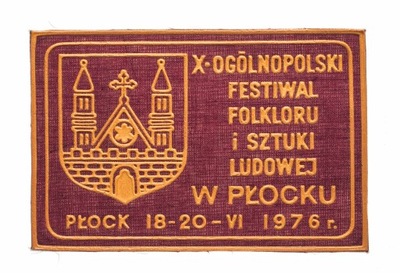 NASZYWKA FESTIWAL FOLKLORU I SZTUKI PŁOCK 1976