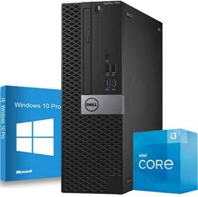 PC Dell Optiplex 7050 i3-6100 8GB 256GB SSD Win 10 Pro