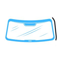 Прокладка молдинг права hyundai sonata 2005-2010 фото №1