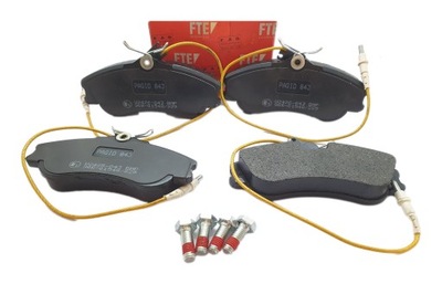 Fte bl1483a4 набір гальмівних колодок гальмівних, гальма дискові фото №1