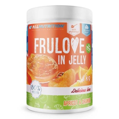 ALLNUTRITION Frulove in Jelly Frużelina pomarańcza-morela, 1000g