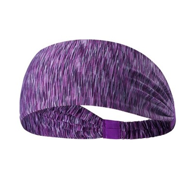 Yoga Sport Headband Sports Head Band Purple Stripe