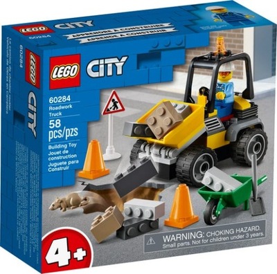 LEGO City 60284 Pojazd do robót drogowych