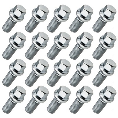 TORNILLOS ESPÁRRAGOS M15X1,25 28MM BOLA PARA DISCOS ALUMINIOWYACH MERCEDES GLS GLE  