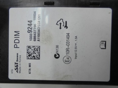 Astra j iv insignia модуль реле pdim 9-14 фото №1