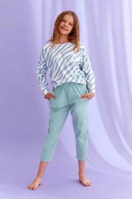 PiŻama Taro 2619 Carla Aw21 146 zielony