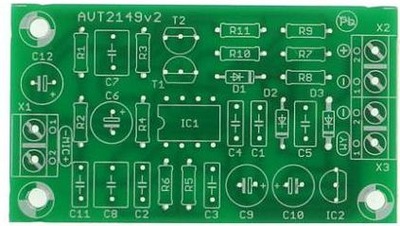 Przedwzmacniacz z automatyką, AVT2149 PCB