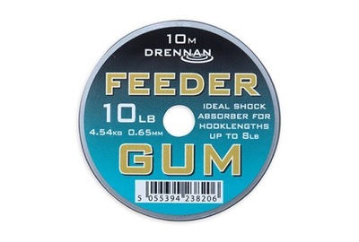 Amortyzator FEEDER GUM 10m Drennan 0,65mm