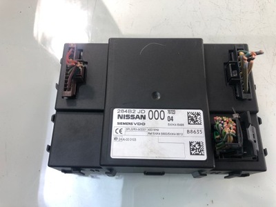 Модуль комфорта 284b2jd000 nissan qashqai j10 фото №1
