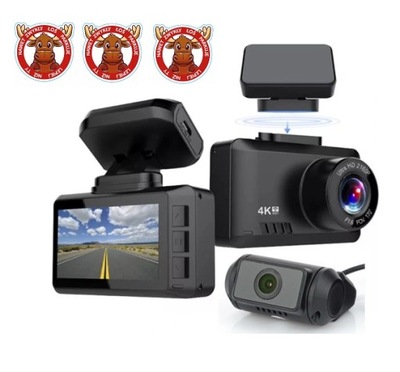 Fastcam K2PRO DUAL Wideorejestrator 4K matryca SONY IMX335 Wifi GPS