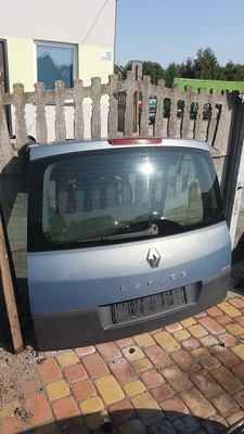 Renault espace iv крышка багажника задняя комплектная ted47 фото №1