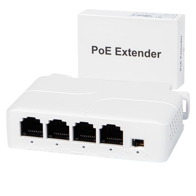 PRZEŁĄCZNIK SWITCH PoE Extender 1xPoE IN 3xPoE OUT 4 PORTOWY