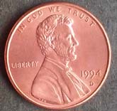 USA 1 cent 1994 D r.