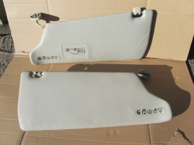 Сонцезахисний козирок козирки захист land rover discovery 2 ii 98-04r комплект фото №1