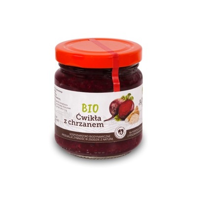 Ćwikła z chrzanem BIO 190 g Juchowo