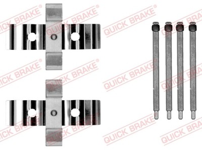 QUICK BRAKE 109-0054 SET AKCESORIOW, PADS BRAKE  