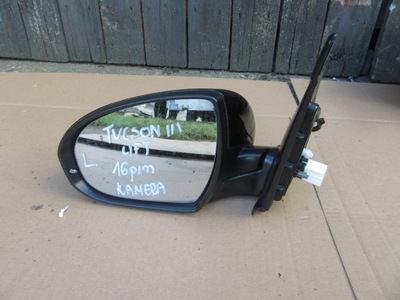 Зеркало левая hyundai tucson iii 16 pin камера фото №1