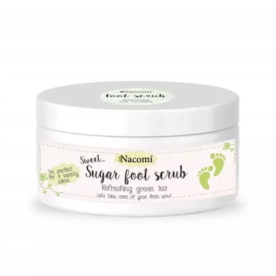 Nacomi Naturalny peeling cukrowy do stóp 130g