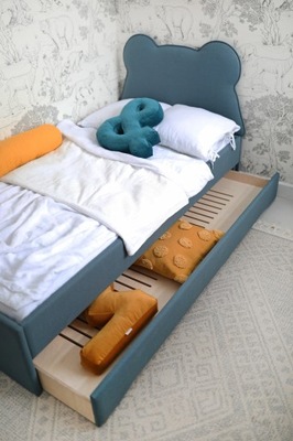 Łóżko z szufladą na materac MIŚ od MINKO