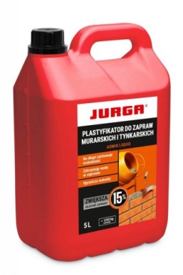 JURGA Plastyfikator do zapraw cementowych 5L