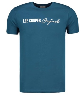 LEE COOPER T-Shirt Koszulka 100% Bawełna - L