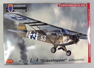 Piper L-4 Grasshopper w/Bazookas KPM0190 1:72